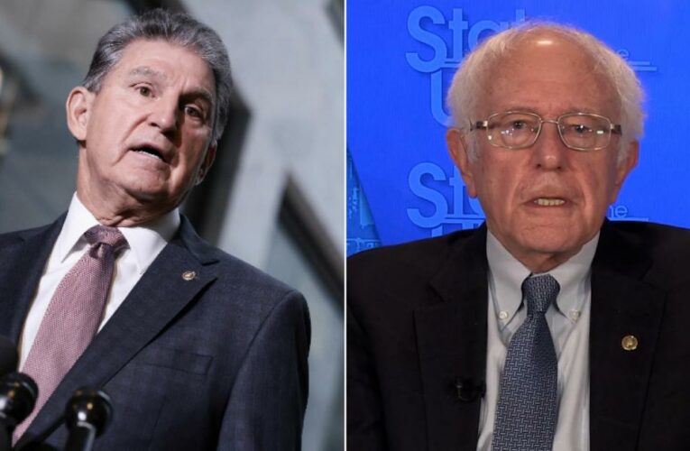 See Bernie Sanders’ reaction to Manchin’s announcement