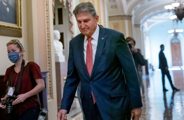 The Democratic senator says he will not vote for Biden’s bill, effectively ending negotiations on this version of the legislation
