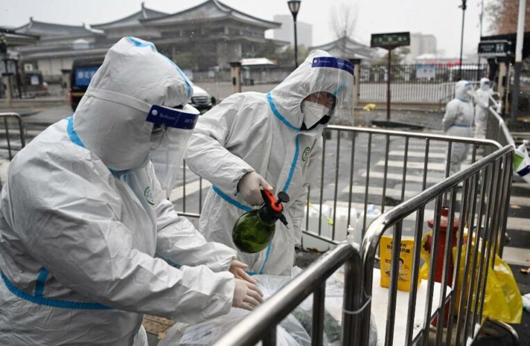 Chinese city reports highest daily Covid cases in nearly 2 years