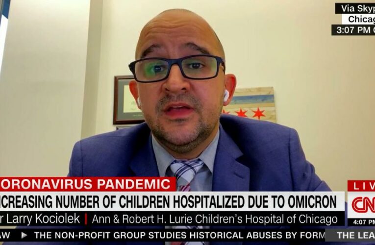 Child hospitalizations are surging in this Chicago hospital. Only one of the young patients was fully vaccinated, doctor says