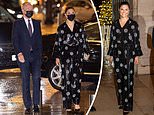 Crown Princess Victoria of Sweden dazzles in a sparkly sequin two-piece during visit to Paris 