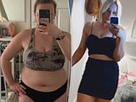 Woman, 26, sheds an incredible 5st in less than 11 months