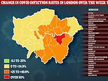 Omicron-hotspot London is suffering the FASTEST growth in cases of all England’s regions