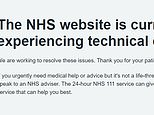 NHS website CRASHES again as thousands try to book Covid booster jabs