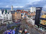 Hundreds of people are evacuated from shops and offices in London’s Leicester Square