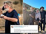 Alec Baldwin returns to Twitter to DENY that he requested a larger gun before Rust fatal shooting