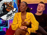 Strictly’s AJ Odudu in TEARS as she makes first TV appearance since being forced to quit