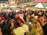 Scores of young Brits brush off Omicron fears to party on the biggest night out before Christmas