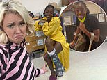 Strictly’s Sara Davies posts backstage snap with AJ Odudu