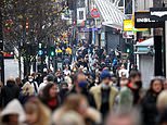Shoppers hit the streets on retailers’ busiest weekend but numbers dwindle due to Omicron fears