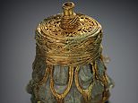Experts find ‘extraordinary’ Roman rock crystal jar in Viking-era treasure hoard from Scotland