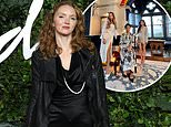 Actress Lily Cole, 33, is selling her St Pancras Station clock tower flat for £4.6MILLION 