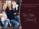 First look at baby Lilibet: Harry and Meghan release Christmas card