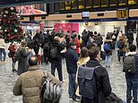 The Christmas Eve getaway…but we can’t get away: Rail passengers are STRANDED