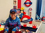 Tube super fan, 6, can recite the capital network map by heart and even has a tube-themed bedroom