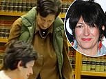 Moment Ghislaine Maxwell’s sister breaks down in tears after hearing sibling will turn 60 in jail