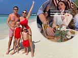 The Beckhams and Billie Faiers give a glimpse of their festivities on Instagram