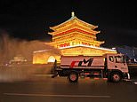 China DISINFECTS Xian city and brings in ‘strictest level’ Covid restrictions