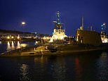 Back home! One of Britain’s deadly nuclear submarines HMS Astute returns to the Clyde