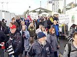 Covid UK: Anti-vaxxer mob storm Milton Keynes testing site during rally attended by Piers Corbyn
