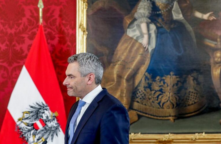 Nehammer sworn in as Austria’s third chancellor in 2 months
