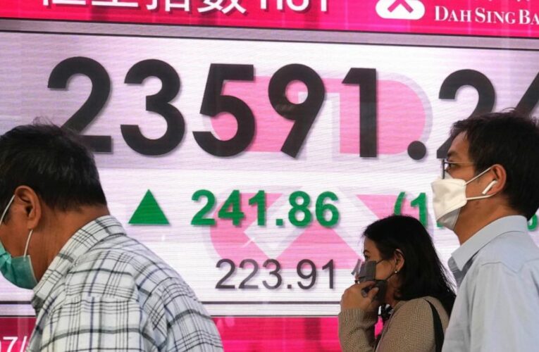 Asian shares advance as easing virus fears boost Wall St