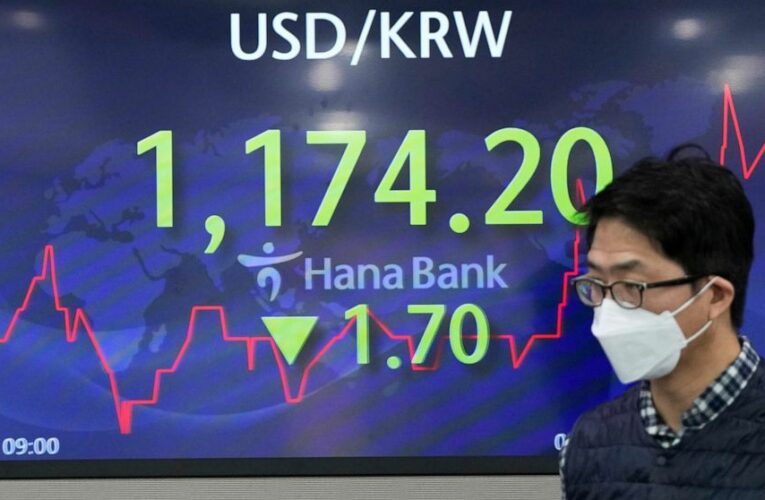 Global stocks higher as investors await US inflation
