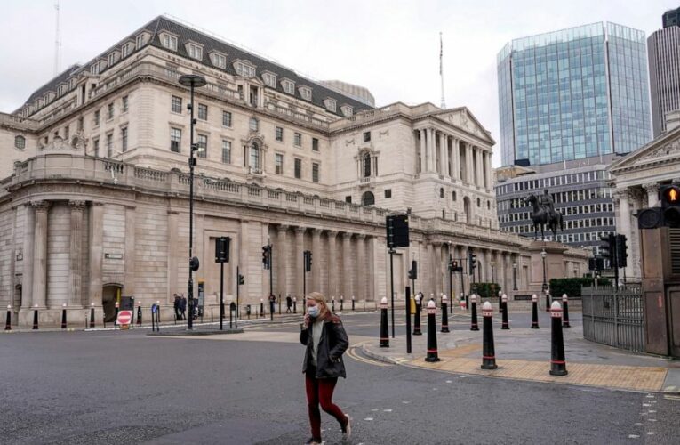 UK inflation hits decade high ahead of central bank meeting