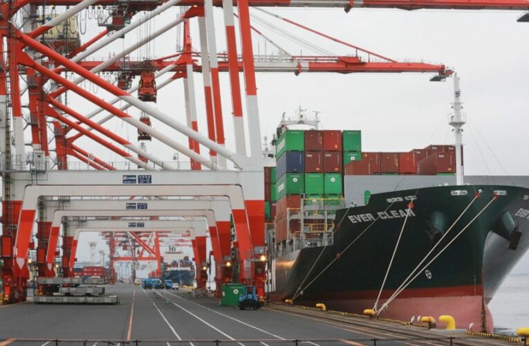 Japan trade recovers as supply chain troubles ease