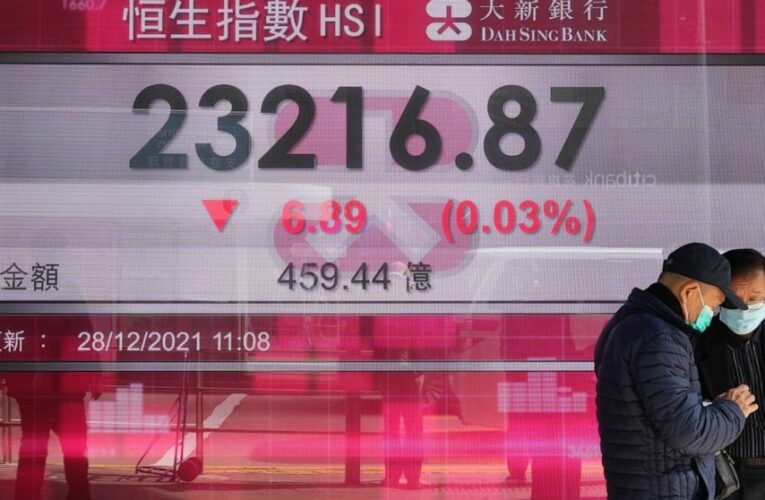Stocks start higher on Wall Street, but tech lags behind