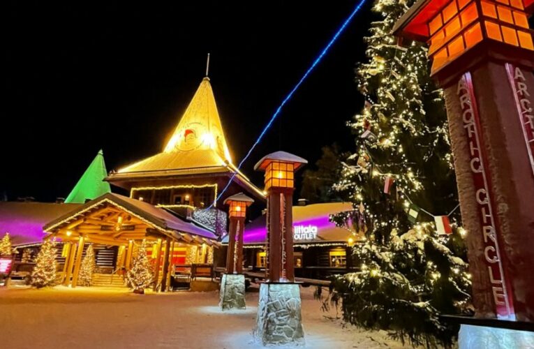 Finland’s Christmas resorts in full swing but fear omicron