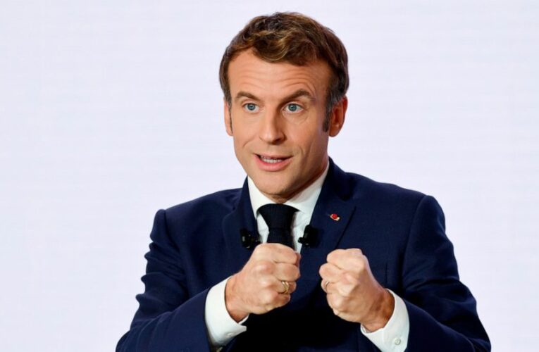 Macron unveils EU agenda before French presidential race
