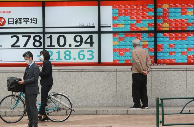 Asian shares slide after China Evergrande warns of cash woes