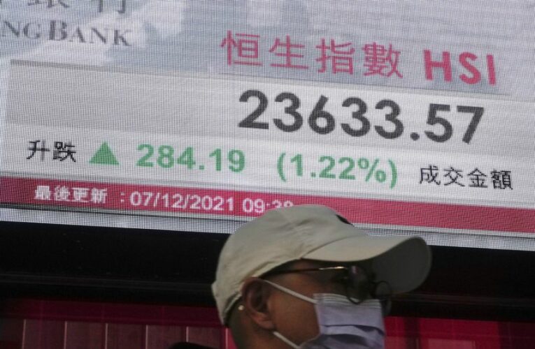 Asian shares advance as easing virus fears boost Wall St