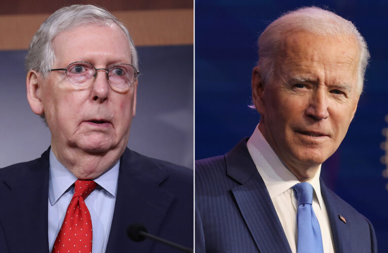 Mitch McConnell calls Biden’s speech ‘incoherent’ and ‘beneath his office’