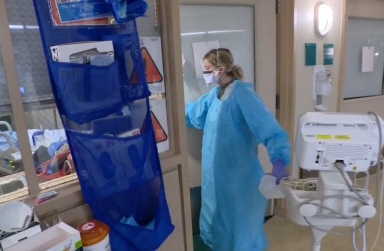 As cases rise rapidly, some states have mobilized the National Guard to combat mounting staff shortages