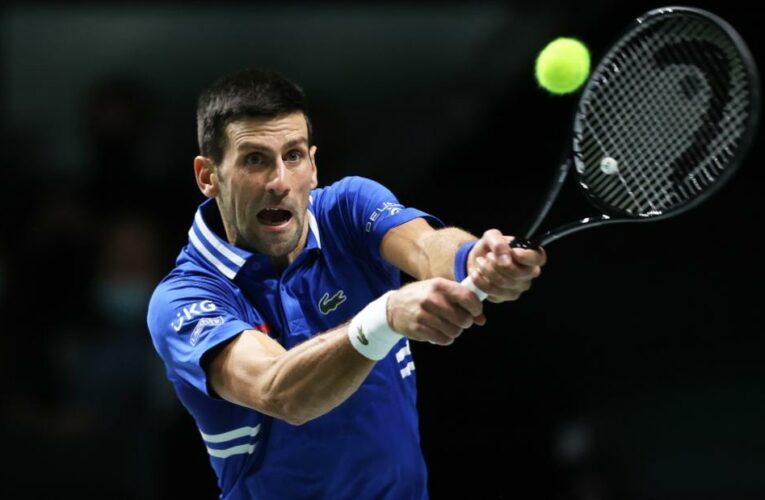 The tennis star was photographed without a mask at an awards ceremony the day after documents show he tested positive for Covid-19