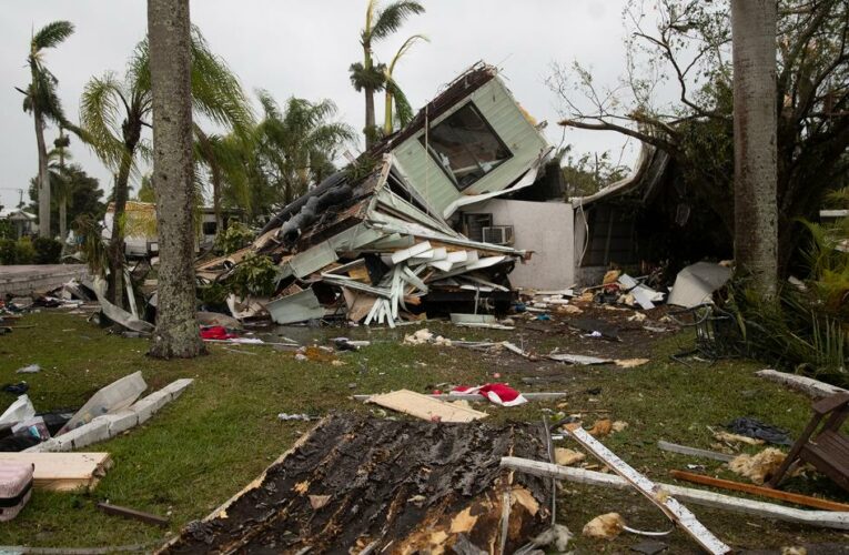 Florida tornadoes destroy dozens of homes