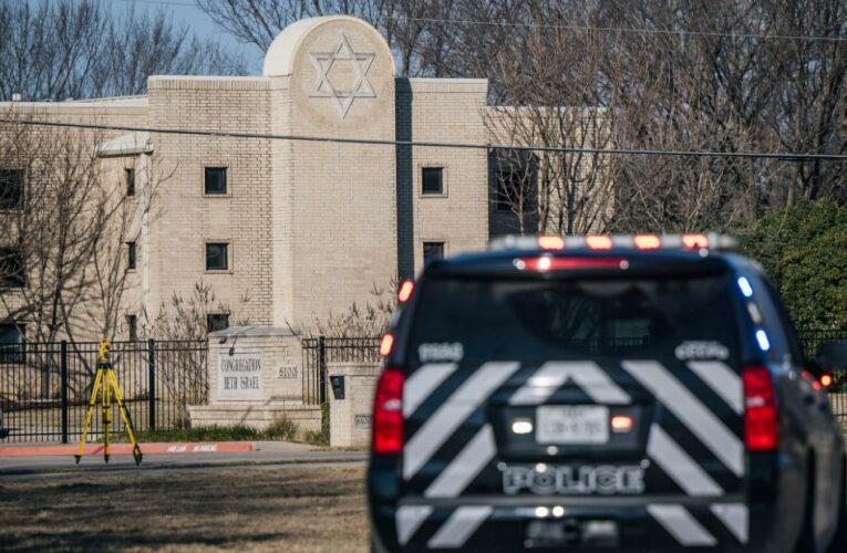 A stranger showed up at a Texas synagogue and had tea with the rabbi. Then came the hostage crisis.
