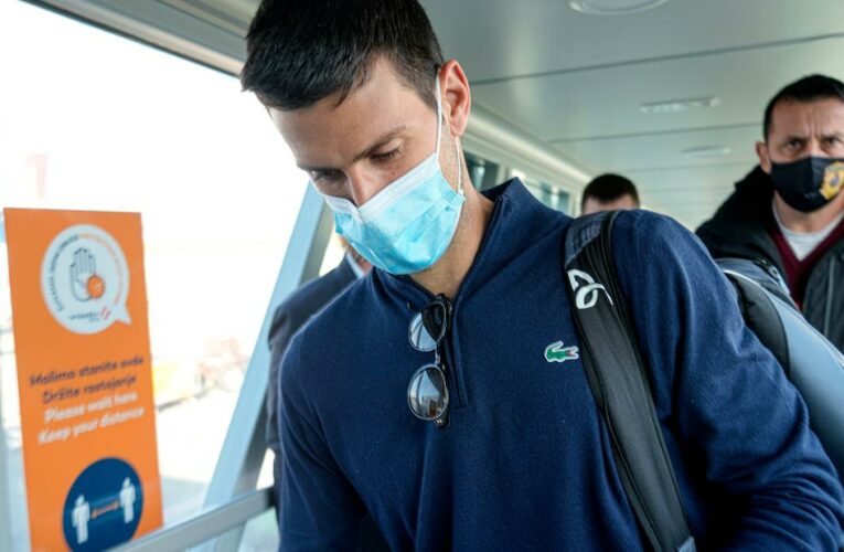 Djokovic receives heroe’s welcome in Serbia after deportation