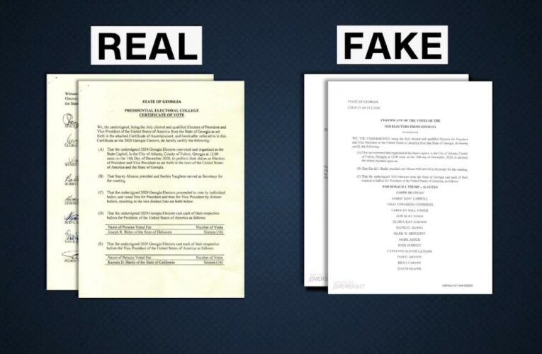 How Republicans touting ballot security tried to rig 2020 vote