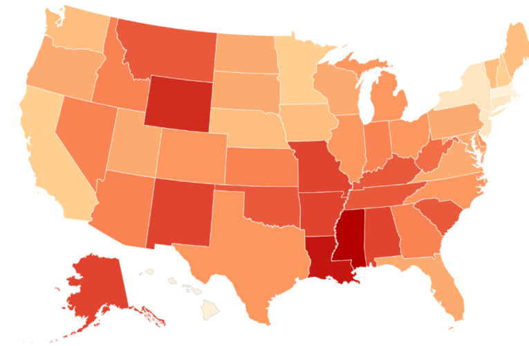 States with weaker gun laws have higher rates of firearm related homicides and suicides, study finds