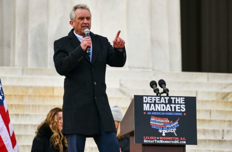 Robert F. Kennedy Jr. invokes Nazi Germany in offensive anti-vaccine speech