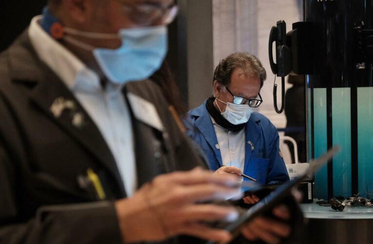 Wall Street is deep in the red. The Dow fell 1,000 points, and the S&P is down 10% from its most recent peak.