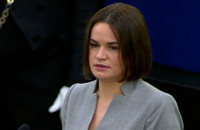 Russian troops are pouring into Belarus. Opposition leader speaks out