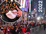 NYC New Year’s celebration heads into the evening in preparation for the ball drop
