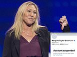 Marjorie Taylor Greene’s personal Twitter account is permanently suspended