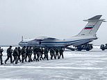 Russian force of 2,500 peacekeepers move into Kazakhstan
