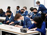 School Covid chaos: Students REFUSE to wear face masks in class or take tests