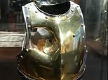 ‘Tis but a scratch! Smashed armour worn by French soldier in Battle of Waterloo becomes online hit
